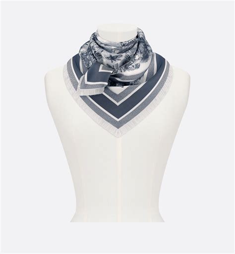 dior toile de jouy tropicalia mitzah scarf|Toile de Jouy Soleil Mitzah Scarf .